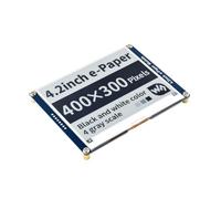 Waveshare 4.2inch E-Paper Display Module, 400x300 Resolution, Supports Black/White 2-Color, Compatible with Jetson Nano/Raspberry Pi 4B/3B+/3 3B/2B/1B+/1 Zero 2 W/Zero W/Zero