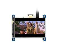 Waveshare 4inch Resistive Touch Screen IPS LCD (Type H) 480x800 HDMI Interface Display No I/OS Required Designed for all Revision of Raspberry Pi