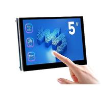 Waveshare 5inch LCD, Capacitive Touch Display, DSI Interface, 800×480 Resolution, Compatible with Raspberry Pi 4B/3B+/3 3B/2B/B CM3/3+/4
