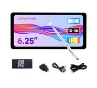 Waveshare 6.25inch Capacitive Touch Display Compatible with Raspberry Pi 5/4B/A+/B+/2B/3B/3B+/Zero W/Zero WH, 720×1560 HDMI Interface IPS Panel Supports Jetson Series Board and PC
