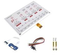 Waveshare 7.5" E-Paper (H) Display 800x480 Interfaccia SPI | Rosso/Giallo/Nero/Bianco, Potenza ultra bassa, Nessuna retroilluminazione richiesta, Passivamente riflettente