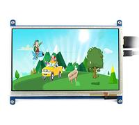 Waveshare 7 inch 800*480 Capacitive Touch Screen LCD Display HDMI Interface Custom Raspbian Angstrom Supports Various Systems for All Version of Raspberry pi Beaglebone Black Banana Pi / Banana Pro Video Photo Module