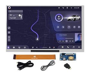 Waveshare 7inch QLED Quantum Dot Display 1024 × 600 Integrated Thin And Light Screen for Raspberry Pi,Jetson Nano,Windows PC,Support Windows/Linux/Android System,170° Wide Viewing Angle