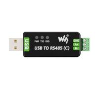 waveshare Adattatore convertitore da USB a RS485 (C) con chip originale FT232RNL, convertitore bidirezionale isolato di grado industriale, protezione ESD e TVS, compatibile con più sistemi
