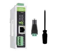 Waveshare CAN FD Protocol Converter, CAN FD To ETH/RS232/RS485 Bidirectional Data Communication, Supports 5 Data Conversion Modes And CAN 2.0A/2.0B Protocols, Heartbeat & Registration Packets Support