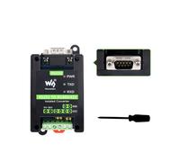 Waveshare Convertitore Seriale da RS232 A RS485/422 Digitale Attivo Isolato Multifunzionale, Comodo e Pratico con Interfaccia Maschio