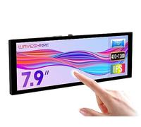Waveshare Display IPS da 7,9 pollici con pannello touch capacitivo compatibile con Raspberry Pi 4B/3B+/3 400 × 1280 Risoluzione DSI Interfaccia LCD