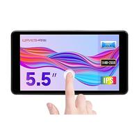 Waveshare Display LCD touch capacitivo da 5,5 pollici compatibile con Raspberry Pi 4B/3B+/Pi 3B/Zero 2w/Zero w e CM4 supporta Windows 11/10/8.1/8/7 Viene fornito con custodia