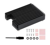 Waveshare Dissipatore di calore in alluminio dedicato CM4-HEATSINK-B per Raspberry Pi Compute Module 4 CM4 con spazio adeguato per la sezione dell'antenna