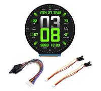 Waveshare ESP32-S3 2.8inch Round Display Development Board, 480×480, IPS Panel, 32-bit LX7 Dual-core Processor, Supports WiFi & Bluetooth, without Touch Function, ESP32 With Display