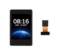 Waveshare ESP32-S3 2inch Capacitive Touch Display Development Board with OV5640 Camera,240×320 Pixels 262K Colors IPS Screen Supports WiFi & Bluetooth