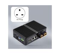 Waveshare Gigabit 2.5G Dual Port Industrial Computer 2 X RS485+2 X RS232 per Raspberry Pi CM5 Dual 4K Output Accesso A 4G/5G UK