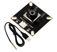 Waveshare IMX415 8MP High-Resolution USB Camera Module, IMX415 Sensor Chip, USB2.0 Port, Onboard Dual Microphones, Distortion-Free