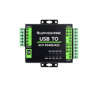 Waveshare Industrial Isolation 4CH USB A RS485/422 Convertitore FT4232HL Chip USB A 2 Canali RS485 + 2 Canali RS485/422