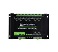 Waveshare Industrial Modbus RTU 8-Ch Relay Module (B) with RS485 Interface, Multi Isolation Protection Circuits, 7~36V Power Supply