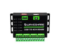 Waveshare Industrial USB TO 4Ch RS485 Converter Multi Protection Circuits Multi
