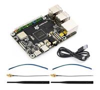 Waveshare Luck-fox Aura High-Performance Linux Development Board(1GB RAM And 8GB EMMC Flash), Rockchip RV1126B Quad-Core 1.6GHz Processor, 3 TOPS Computing Power, 4K Encoding And Decoding
