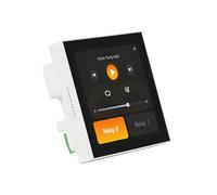 Waveshare Luck-fox Core1106 Smart 86 Box Development Board, RV1106G3 Processor, 1TOPS, 256MB DDR3L, ARM Cortex-A7 32-Bit Core, Onboard 4inch 720 x 720 Pixel Touch Display, RS485 Port, No Wireless