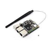 Waveshare Luck-fox Lyra Pi A W, Luck-fox Lyra Pi Linux Micro Development Board, Based On Luck-fox Core3506 Core Board, Integrates Triple-Core ARM Cortex-A7 And ARM Cortex-M0 Processors