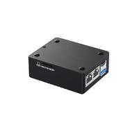 Waveshare Mini Dual Gigabit Ethernet Base Board, Mini-Computer Kit, Compatible with Raspberry Pi Compute Module 5 (NOT Included), for All Variants of CM5, Comes with Case and Power Supply