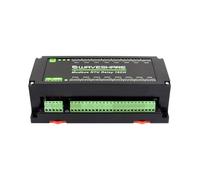 Waveshare Modbus RTU 16-Ch Relay Module, RS485 Interface, with Multiple Isolation Protection Circuits,Apply to Industrial Control,Smart Home,Smart Agriculture,Breeding and Farming