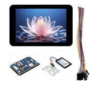 Waveshare - Modulo touch screen capacitivo da 3,5 pollici, compatibile con Raspberry Pi 5/4B/Zero/Zero W/Zero 2W/ESP32/Arduino LCD, risoluzione 320 × 480, piccolo schermo IPS, no Plug and Play