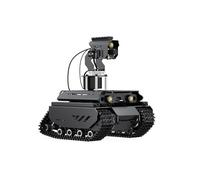Waveshare Open-Source Off-Road Tracked AI Robot, Compatible with Raspberry Pi 5, Dual Controllers, Computer Vision, Comes with Pan-Tilt Module, PI5-4GB Included