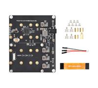 Waveshare per Raspberry Pi 5 Scheda adattatore PCIe a SSD NVMe M.2 a 4 canali