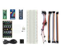 Waveshare Pi-Pico-2-Kit-B, Tiny Fast Microcontroller Board With Flexible Digital Interfaces RP2350 Chip Dual-Core & Dual-Architecture Design 4MB Flash Memory Support C/C++/MicroPython