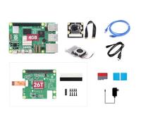 Waveshare PI5-4GB AI Kit D, with Pi5-4GB & PI5 AI Acce D kit, BCM2712 Processor, 2.4GHz Quad-Core 64-Bit Arm Cortex-A76 CPU, RP1 I/O Controller