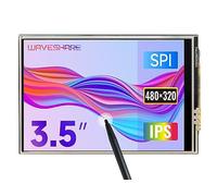 Waveshare Raspberry Pi 3.5inch RPi LCD (C) Resistive Touch Screen TFT 480x320 Resolution 125MHz High-Speed SPI for All Version of Raspberry Pi Raspberry Pi 4