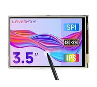 Waveshare Raspberry Pi LCD Display Module 3.5inch 320 * 480 TFT Resistive Touch Screen Panel SPI Interface for Rapsberry Pi Model B/B+/2B/3B/3B+
