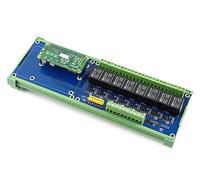 Waveshare Relay Expansion Board (B) for Raspberry Pi/Jetson Nano, 8-Way Relay Control, Photo Coupling Isolation, Prevent Interference from High Voltage Circuit