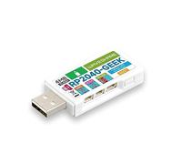 Waveshare RP2040 GEEK Scheda di Sviluppo Basata sul Raspberry Pi RP2040 Microcontrollore, con USB-A Interfaccia, SWD/UART/I2C Porta, Slot per Scheda TF, 1.14 pollici LCD 65K Colori IPS Display