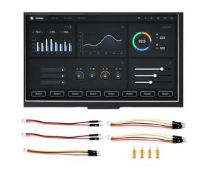 Waveshare RP2350 7inch LCD Development Board, 800 × 480 Resolution, 65K Color, Supports Dual-core and Dual-Architecture,Without Touch Control