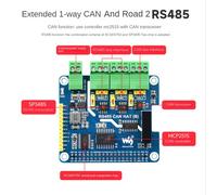 Waveshare RS485 CAN HAT RS485 CAN Scheda di Espansione per Raspberry Pi Consente Una Comunicazione Stabile a Lunga Distanza Tramite RS485/CAN