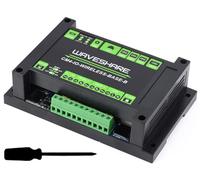 waveshare Scheda di espansione wireless industriale IoT 5G/4G/LoRa con modulo UPS per Raspberry Pi Compute Module serie 4 Lite/eMMC, con interfacce chiave CSI/HDMI/USB/Gigabit Ethernet/CAN/RS485/M.2 B