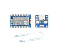 Waveshare Scheda di Sviluppo Microcontrollore RP2040-BLE + Scheda Adattatore Dual-Mode BT 5.1 FPC 8PIN Porta Pin GPIO Multifunzione