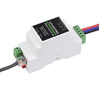 Waveshare Server seriale industriale, RS232 a RJ45 Ethernet, TCP/IP a seriale, supporto per montaggio su rotaia