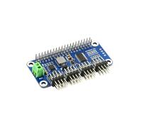 Waveshare Servo Driver HAT A 16 Canali e 12 Bit (B) per Raspberry Pi, Interfaccia Jetson I2C, Regolatore 5V Integrato