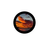 Waveshare Touchscreen Capacitivo Rotondo da 3,4 Pollici Compatibile con Risoluzione 800x800 Pannello Display IPS Pannello Touch Laminato