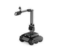 Waveshare UGV Rover M2 PI5 AI Kit, Open-Source 6 Wheels 4WD AI Robot | With 4-DOF High-Torque Robotic Arm, Based On ROS 2, Supports MoveIt & Line-Following Grasping, For Raspberry Pi 4B / Pi 5