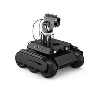 Waveshare UGV Rover Open-Source 6 Wheels 4WD AI Robot,Compatible with Raspberry Pi 5, Dual Controllers, Comes with Pan-Tilt Module, PI5-4GB NOT Included