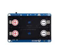 Waveshare UPS HAT (D) for Raspberry Pi, Supports 21700 Li Battery (NOT Included), 5V Uninterruptible Power Supply, Pogo Pins Connector, Supports Charging & Power Output At the Same Time