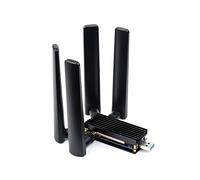 Waveshare USB TO M.2 B KEY Module Driver Board for M.2 Interface 4G/5G Module(NOT Included), With Quad Antennas,USB 3.1 Port for Raspberry Pi/PC/Jetson Nano to Achieve High Speed 5G Network
