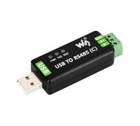 Waveshare USB To RS485 (C) Industrial Grade Isolated Bidirectional Converter, Features The FT232RNL Chip, Onboard Isolated Transceiver And TVS, Up To 1.2km RS485 Transmission Distance
