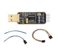Waveshare USB To UART Debugger Module For Raspberry Pi 5, Type-A Port, Onboard UART Connector, High Baud Rate Transmission, Multi Connection Methods, Multi System Support