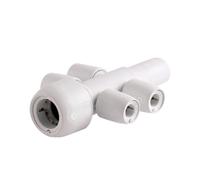 Wavin Collettore 4 Vie 22mm Lineare Chiuso HX94/22