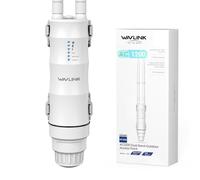 WAVLINK AC1200 Ripetitore WiFi Esterno Lunga Portata PoE - Amplificatore Segnale Dual Band IP67 Impermeabile, Punto di Accesso Outdoor con Antenne Potenti, Ideale per Giardino Piscina Parcheggio