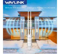WAVLINK AC300/600/1200 Router WIFI esterno wireless Extender ad alta potenza POE Impermeabile AP/Ripetitore Antenne direzionali 7/8 dBi